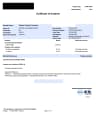 Certificate of Analysis