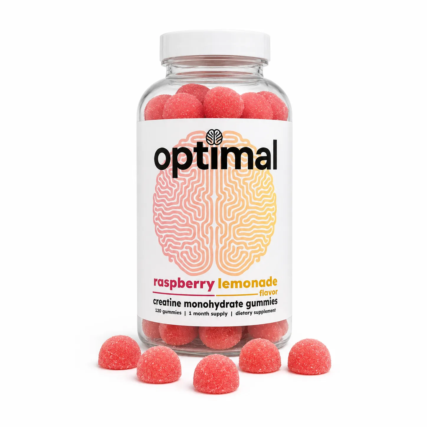 Optimal Creatine Gummies Bottle