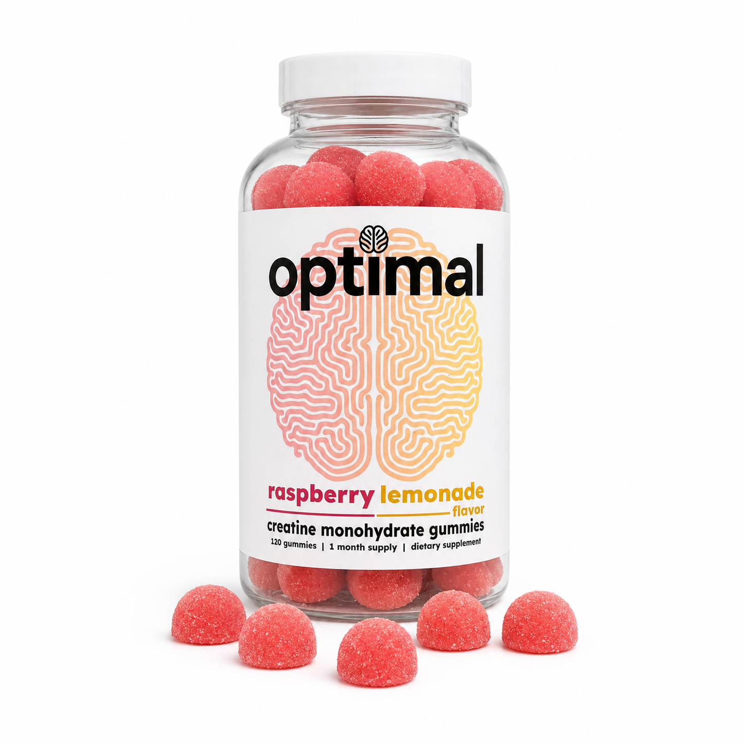 Optimal Creatine Gummies Bottle